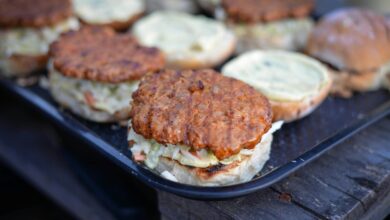 Moroccan Veggie Burger