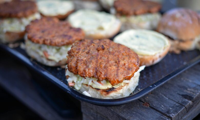 Moroccan Veggie Burger